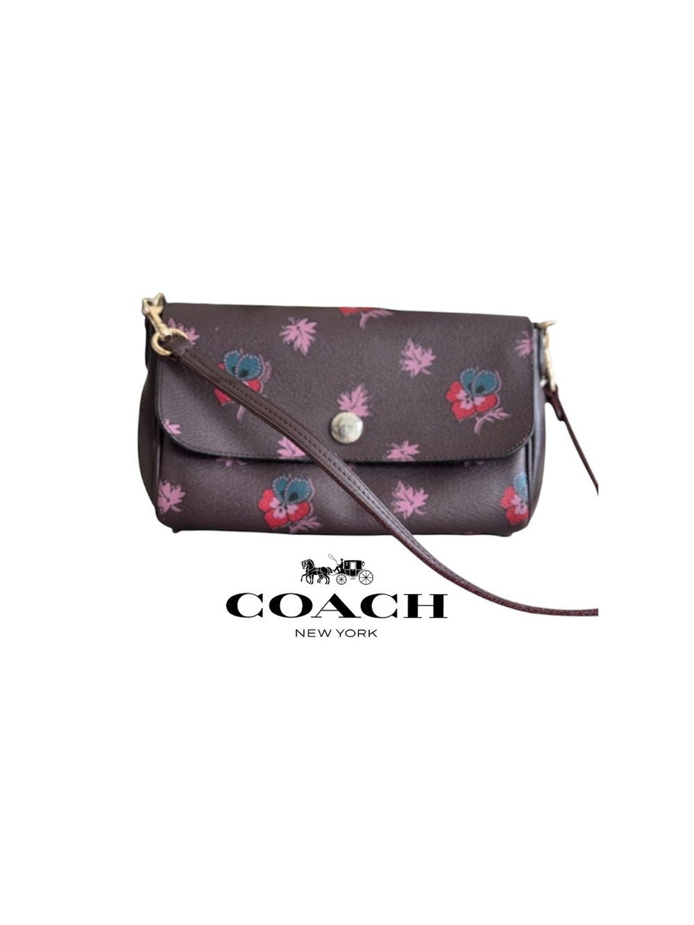 COACH Wild flower REVERSIBLE Crossbody bag